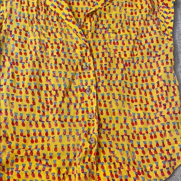 Maeve by Anthropologie Pineapple Top - Picture 4 of 5